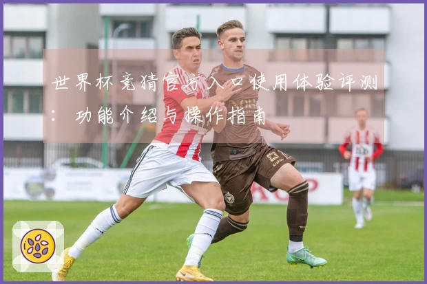 世界杯竞猜官方入口使用体验评测：功能介绍与操作指南
